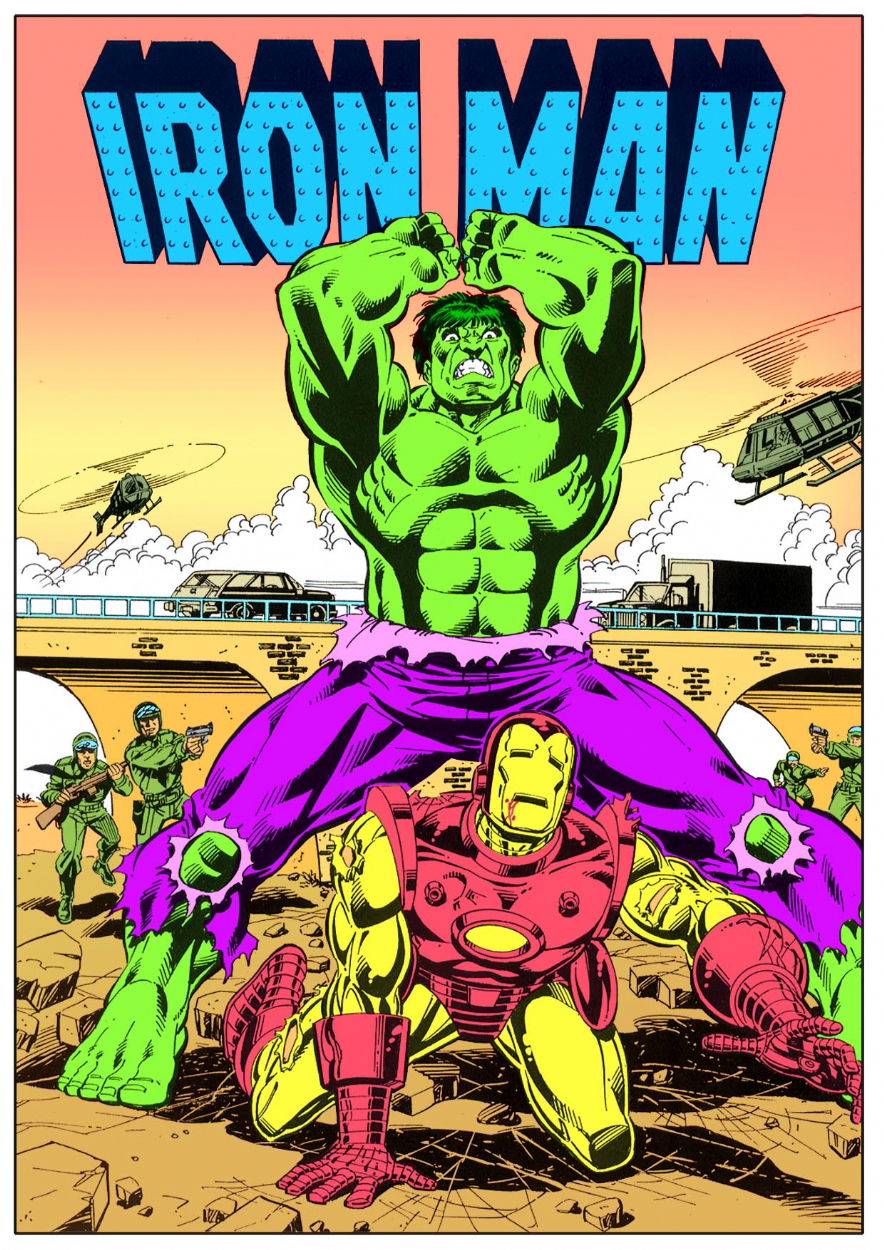 the hulk vs iron man